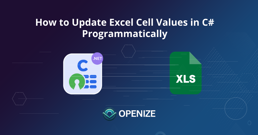 Come aggiornare i valori delle celle di Excel in C# a livello di programmazione