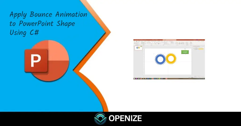 Efekt Bounce w PowerPoint z użyciem C#